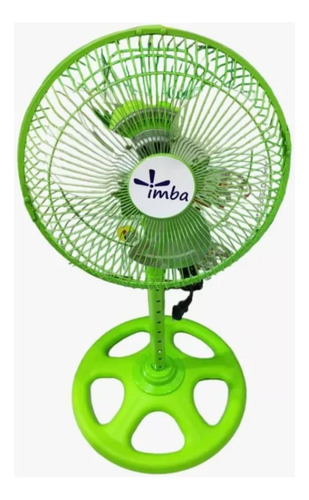 Ventilador De Pedestal 10 Pulgadas 3 Velocidades Metálico