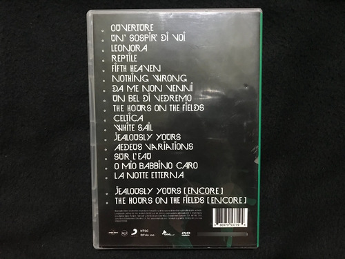 Dvd - Emma Shapplin - Madacam Flower Tour Live (Usado)