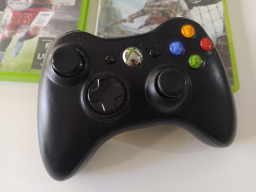 Xbox 360 Slim S Original + 2 Juegos + Joystick + Cables