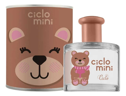 Ciclo Ursolina Perfume 100ml Colônia Mini Infantil Menina