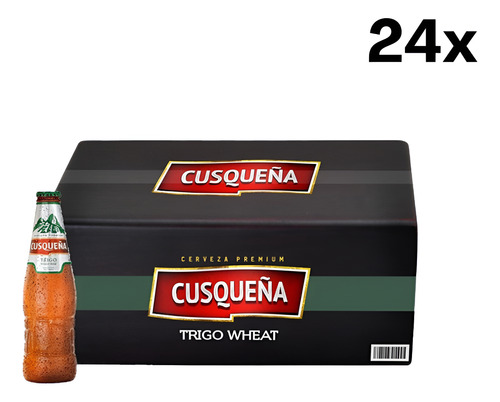 Cerveja Cusqueña Trigo - Long Neck 330ml - 24 Unidades Gamer