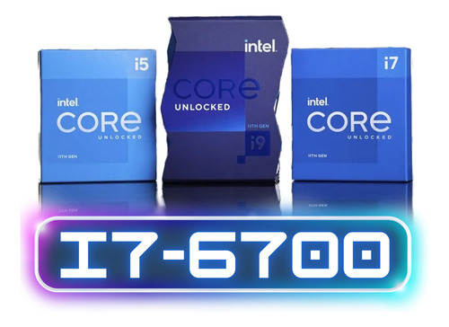 Cpu Office Intel Core I7-6700 3.4ghz Nvme 256gb 16gb 500w 256 Gb 64 Gb Gforce Gt 730 4gb