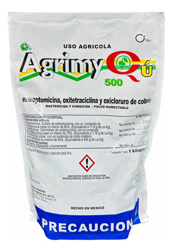 Agrimy Cu 500 Bactericida Fungicida 1 Kg.