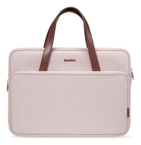 Tomtoc Bolso Premium H21 Para 14'' Macbook Pro/ Notebook Color Rosa Claro Tamaño De La Pantalla 14