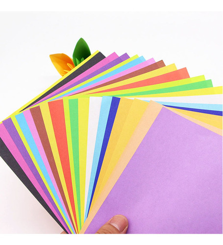 Imagen 6 de 6 de 100 Hojas De 10 Colores Elegante De Origami Regalo Ideal