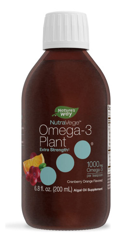 Nature's Way Nutravege Omega-3 Plant Based Liquid Supplemet