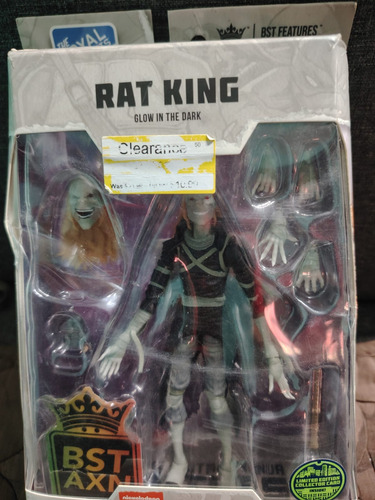 Teenage Mutant Ninja Turtles Tmnt Bst Ax Rat King Brillow I (Usado)