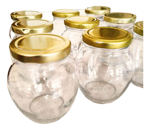 Frascos Hexagonales Redondos De Esfera Y Botellas Usados 21u Vidrio