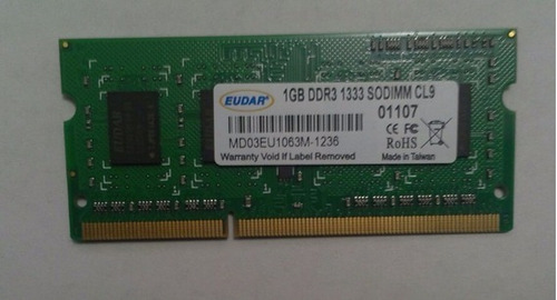 Memoria Ram Ddr3 1gb Para Laptop Eudar