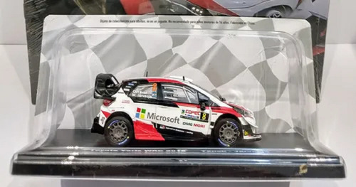 Toyota Yaris Wrc #1 - 1/43 Ott Tanak - Chile 2019 Blanco