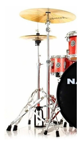Imagem 4 de 6 de Bateria Tagima Nagano Garage Rock 22 Vermelha