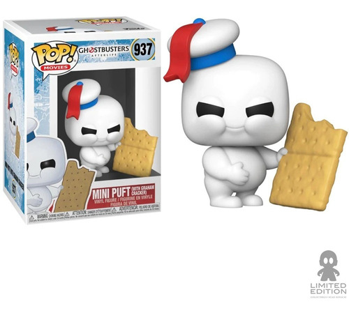 Funko Pop 937 Ghostbusters Mini Puft Con Graham Cracker