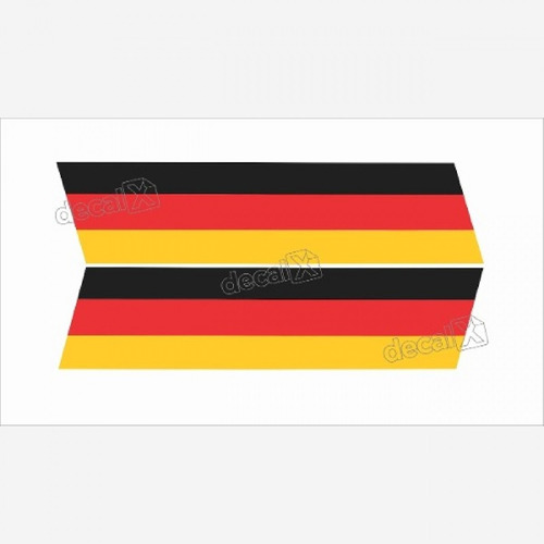 Adesivo Paralama Audi Bandeira Alemanha Apr01