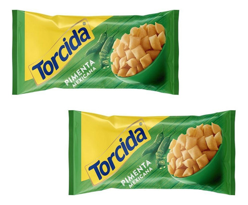 Salgadinho Torcida Pimenta Mexicana 70g Lucky- Kit 40 Un