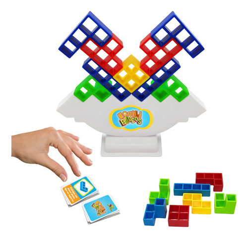 Jogo Torre Encaixe Equilibre Blocos Tetris Caiu Perdeu Tower