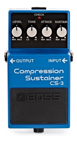 Imagen 2 de 8 de Pedal Compresor Sustainer Boss Cs-3 Cs3