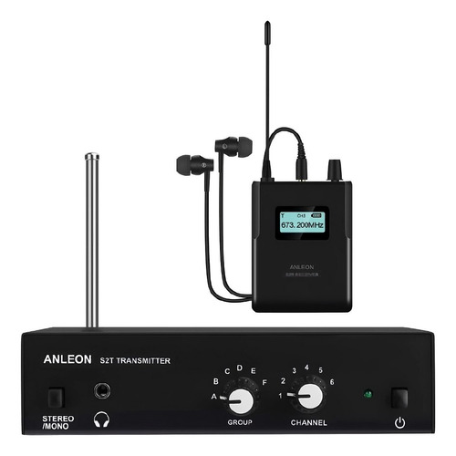 Sistema Inalambrico Anleon S2 Kit Para Monitoreo In Ear 