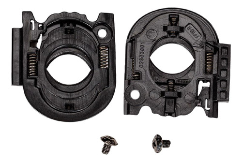 2x Base De Protección De Visera De Casco Con Tornillos
