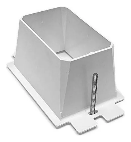 Extensor De Caja De Salida Eléctrica De 1-gang En Blanco