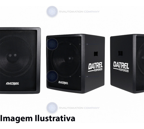 Datrel Caixa Subwoofer 15 Polegadas 400w Rms Ativa