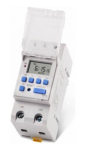 Timer Digital Programable Temporizador Para Riel Din 16a