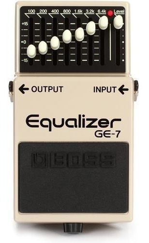 Pedal Boss Ge-7 Equalizador P/ Guitarra | Garantia | Nfe