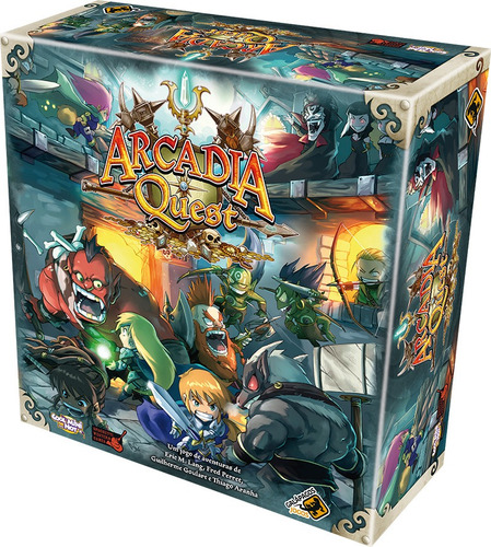 Arcadia Quest, juego de mesa Galápagos