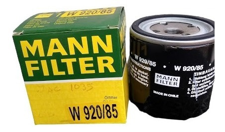 Filtro De Aceite Motor Mann W 920/85 Camiones Jac Ver Apps.