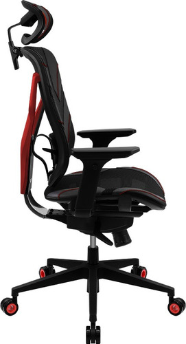 Imagen 6 de 9 de Silla Gamer Thunder X3 Yama5 Negro/rojo