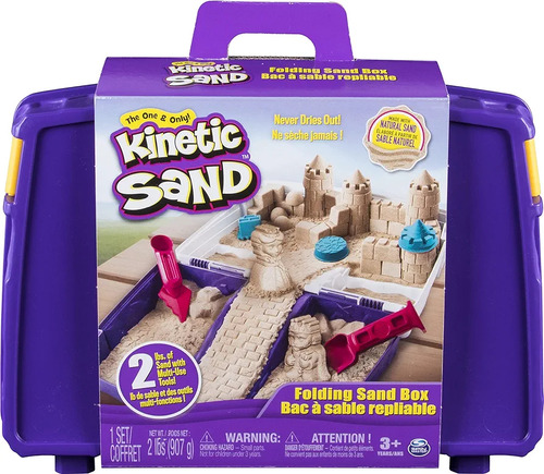 Kinetic Sand Folding Box Caja De Arena Juguete