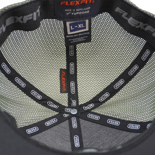 Bersa Gorra Trucker Logo B Talle Único Verde Musgo Único Camuflado