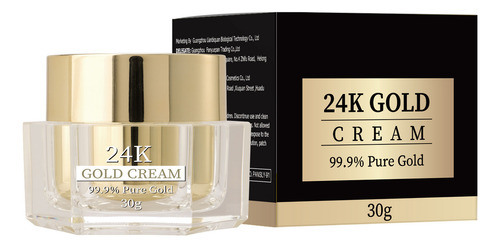 Crema Facial Reparadora U De Oro De 24 Quilates Que Reafirma