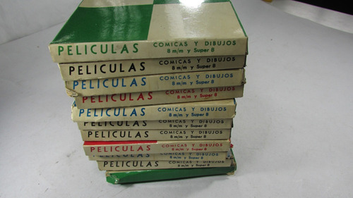 Lote De Once Películas Antiguas 8 Mm/super 8.