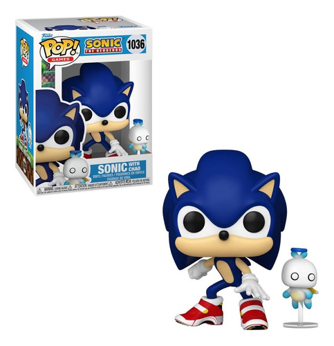Funko Pop! & Buddy Sonic The Hedgehog - Sonic E Chao 1036
