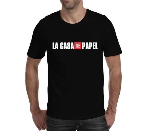 Camiseta La Casa De Papel 2 - Preta