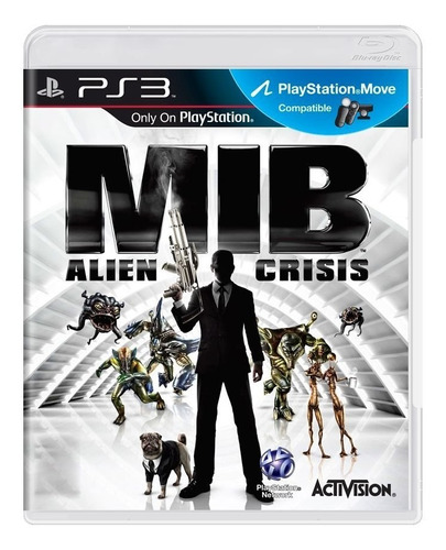 Jogo Mib Men In Black Alien Crisis Ps3 Compativel Com Move