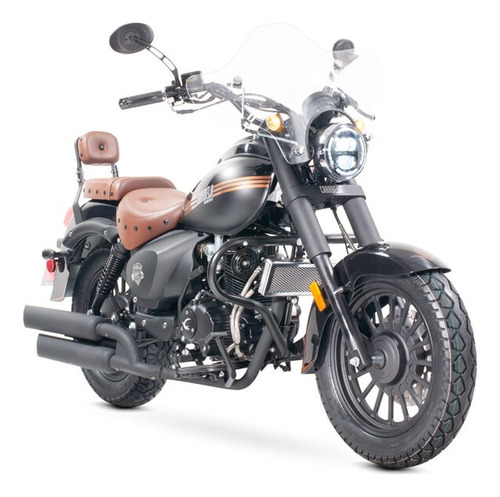 Carabela Fishbone 250cc Chopper Negro