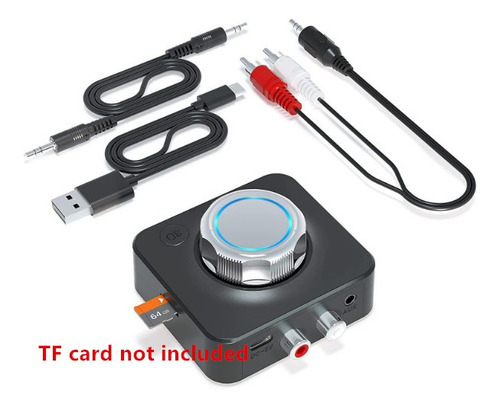 Adaptador Bluetooth 5.0 Para Receptor Estéreo Rca