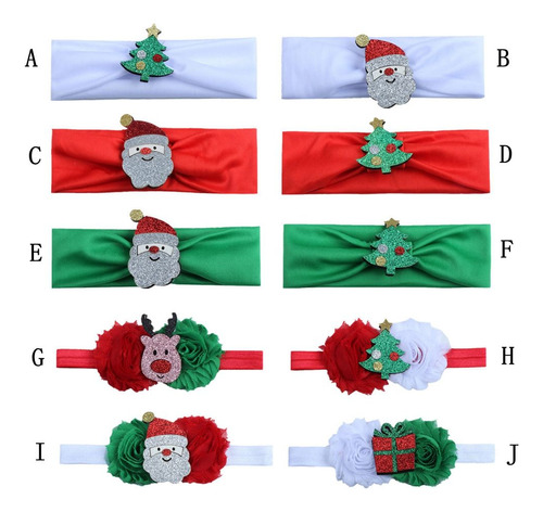 Diadema Navideña Para Bebés, Gorros Navideños Con Alces De P