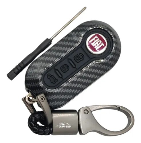 Funda Llave Control Fiat Uno 500 Abarth Sporting Mobi Carbon