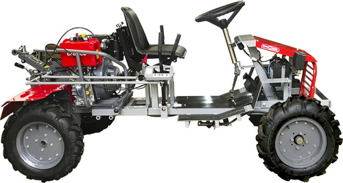 Microtrator 4 Rodas Com Volante De Direção - Diesel Aro 12