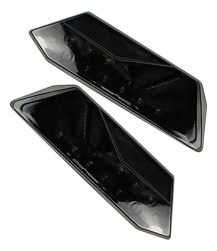 2 Luces Traseras Compatible Con Polaris Rzr 900 1000 Negro