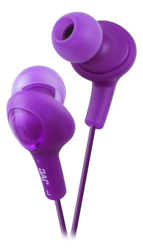Jvc Hafx5v Gumy Plus Inner Ear Headphones (grape Violet)