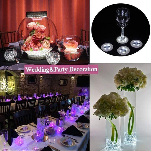 Imagen 7 de 10 de 20 Botellas Glorificadoras Pegatinas Led Posavasos