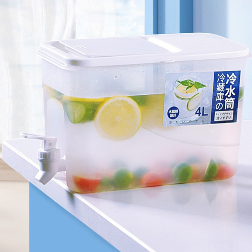 Jarra De Agua For Bebidas De 4 Litros For Jarra, Sin Bpa,