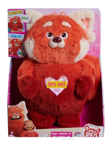 Disney Pixar Peluche Panda Mei Moods Turning Red Animado