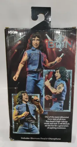 Figura De Acción Neca Ac/dc Bon Scott Music Hard Rock