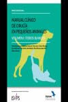 Libro Manual Clínico De Cirugía En Pequeños Animales Vol. I