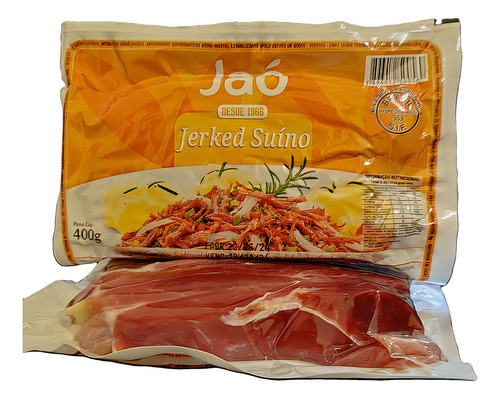 Jerked Suíno Salgado Curado Dessecado Jaó 400g