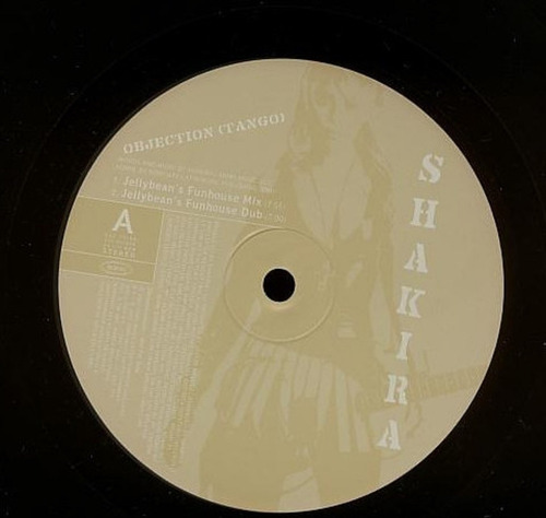 Shakira Objection Tango Te Aviso Te Anuncio Vinilo Maxi 2002 (Usado)